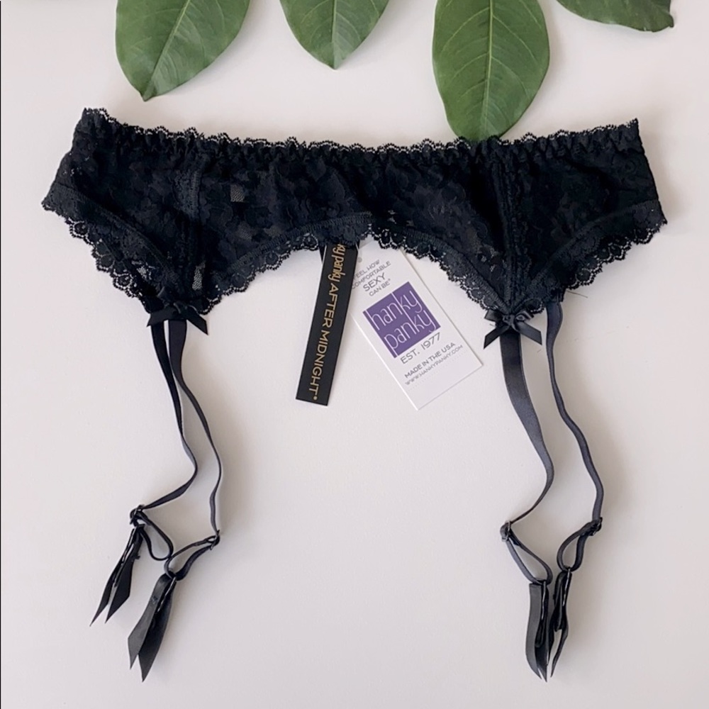 🌿NWT Hanky Panky Signature Lace Garter Belt S 🌿